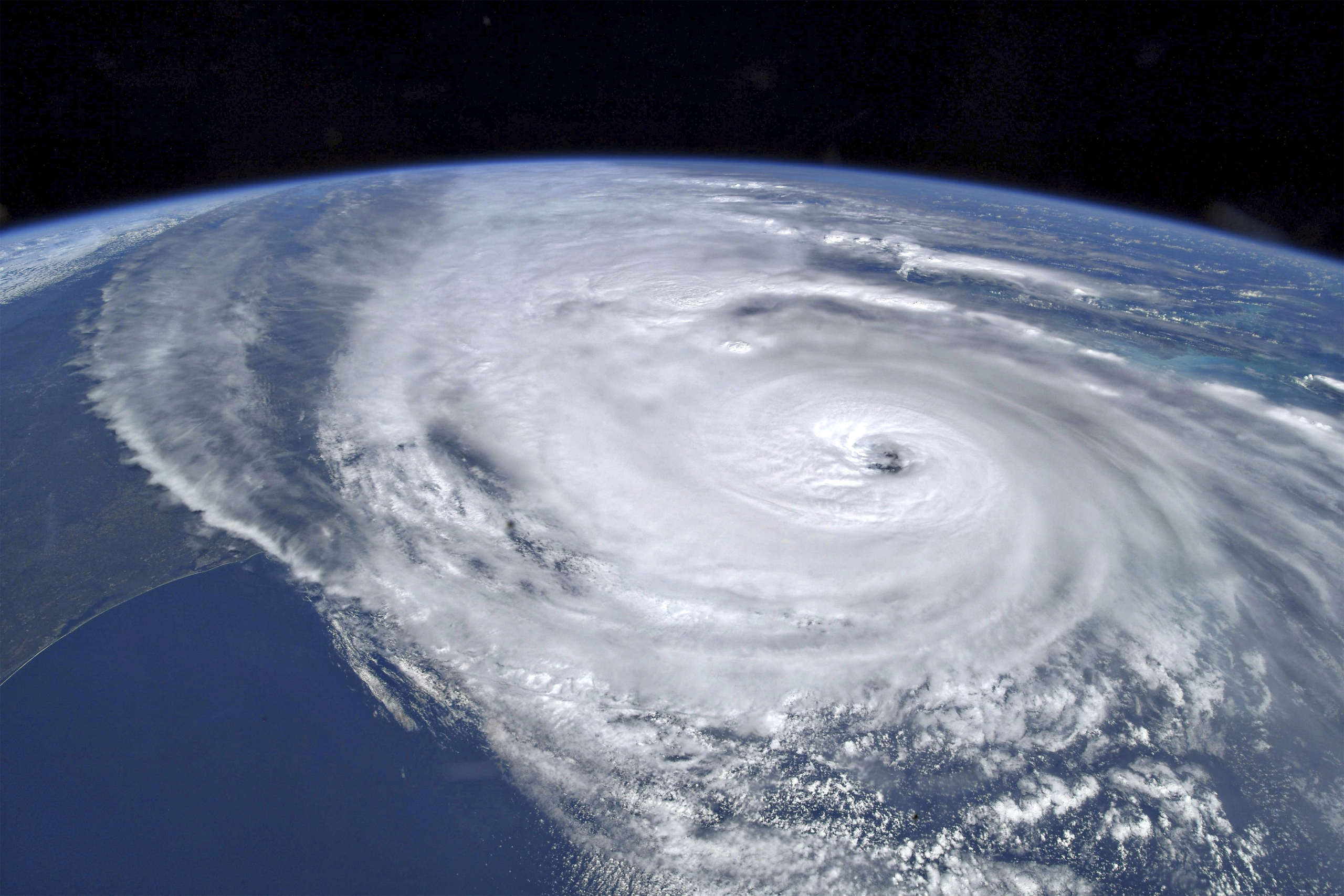 Astronaut Jessica Meir Captures Hurricane Polo from Orbit
